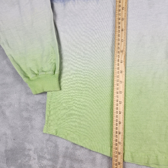Spirit Jersey Maui Hawaii Shirt in Blue, White and Green Ombre Size M Medium - Picture 5 of 9